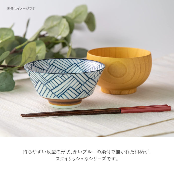 Minoru Pottery Mino Ware Suzu 130 Striped Tea Bowl-Kiichin - The #1 Place for Japanese Goods in Your Hand!