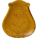 Minoru Pottery Mino Ware Metsa Bear 115 Plate Brown Mustard-Kiichin - The #1 Place for Japanese Goods in Your Hand!