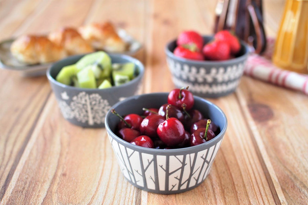 Minoru Pottery Small Gray Water-Repellent Timber Bowl M for Plants-Kiichin - The #1 Place for Japanese Goods in Your Hand!