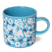 Minoru Pottery Kukka Aqua Blue Mug 300ml Lightweight and Stylish-Kiichin - The #1 Place for Japanese Goods in Your Hand!