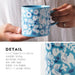 Minoru Pottery Kukka Aqua Blue Mug 300ml Lightweight and Stylish-Kiichin - The #1 Place for Japanese Goods in Your Hand!