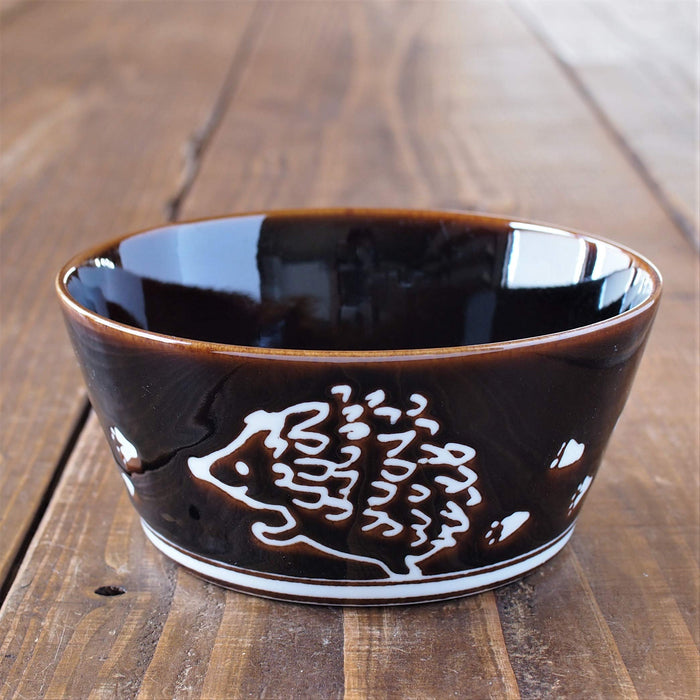 Minoru Pottery Small Lightweight Bowl Hedgehog Design 13.1cm Diameter-Kiichin - The #1 Place for Japanese Goods in Your Hand!