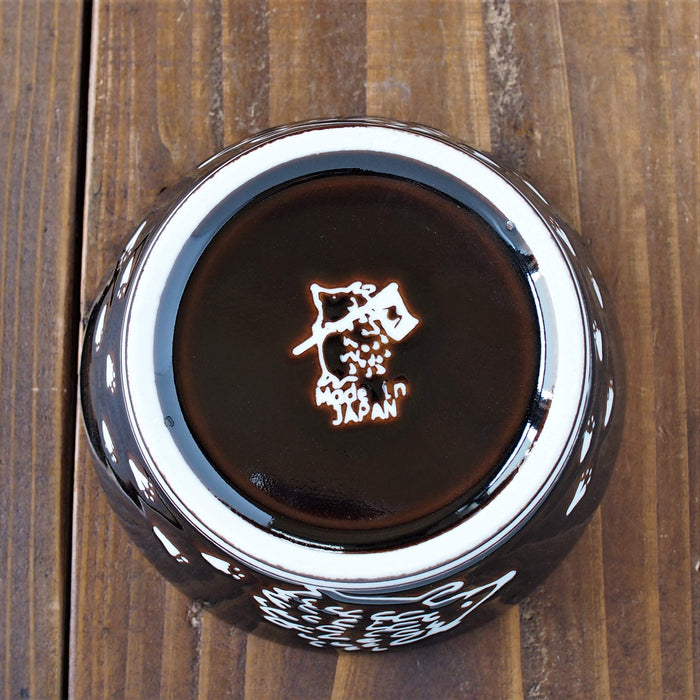 Minoru Pottery Small Lightweight Bowl Hedgehog Design 13.1cm Diameter-Kiichin - The #1 Place for Japanese Goods in Your Hand!