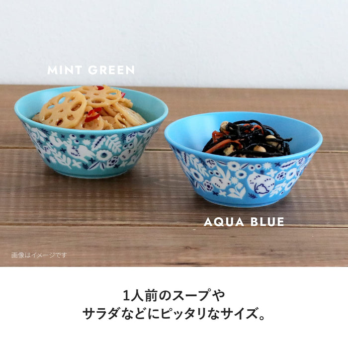 Minoru Pottery Kukka Mint Green Small Bowl Lightweight 13cm Diameter-Kiichin - The #1 Place for Japanese Goods in Your Hand!