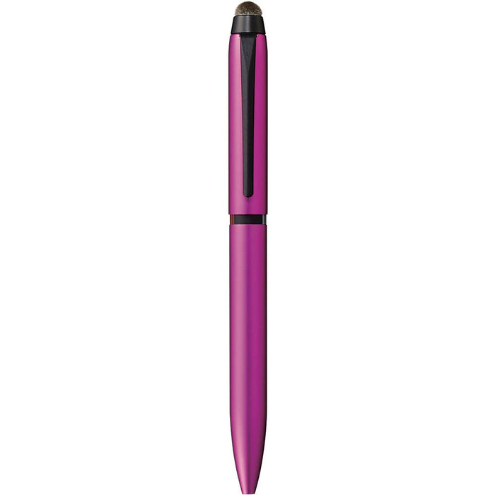 Mitsubishi Pencil Jet Stream 3-Color Ballpoint & Touch Stylus 0.5mm Retractable Pink