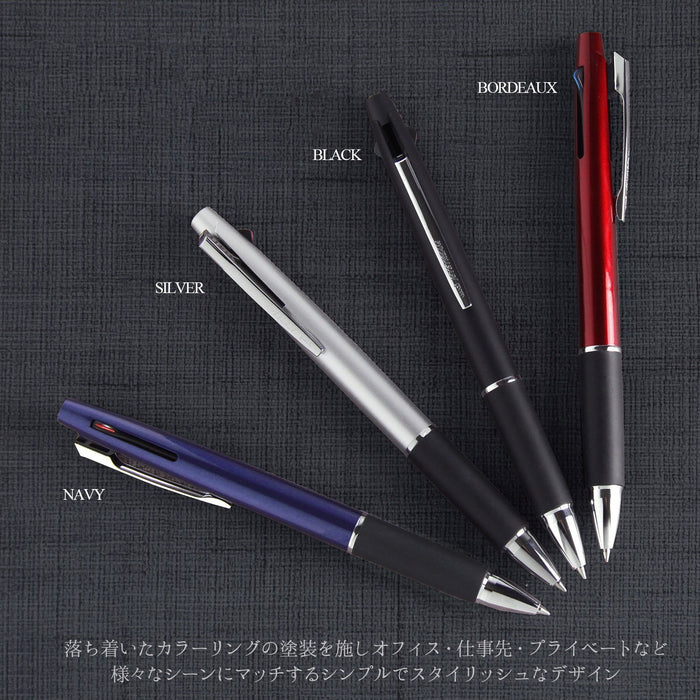 Mitsubishi Pencil Jet Stream 3-Color Ballpoint Pen 0.7mm Easy-To-Write Navy