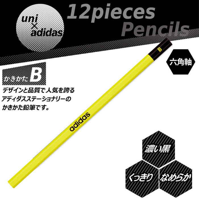 Mitsubishi Pencil Uni Drawing Ai02 B Hexagonal Blue Black Pencils 1 Dozen