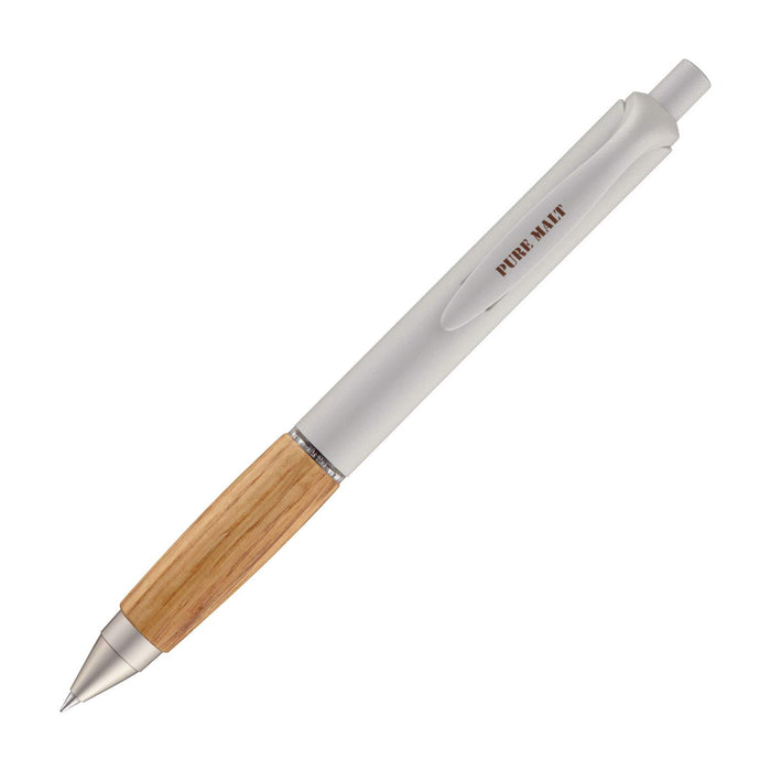 Mitsubishi Pencil Pure Malt Ivory Ballpoint Pen with Jet Stream Inside Sxn70505.Iv