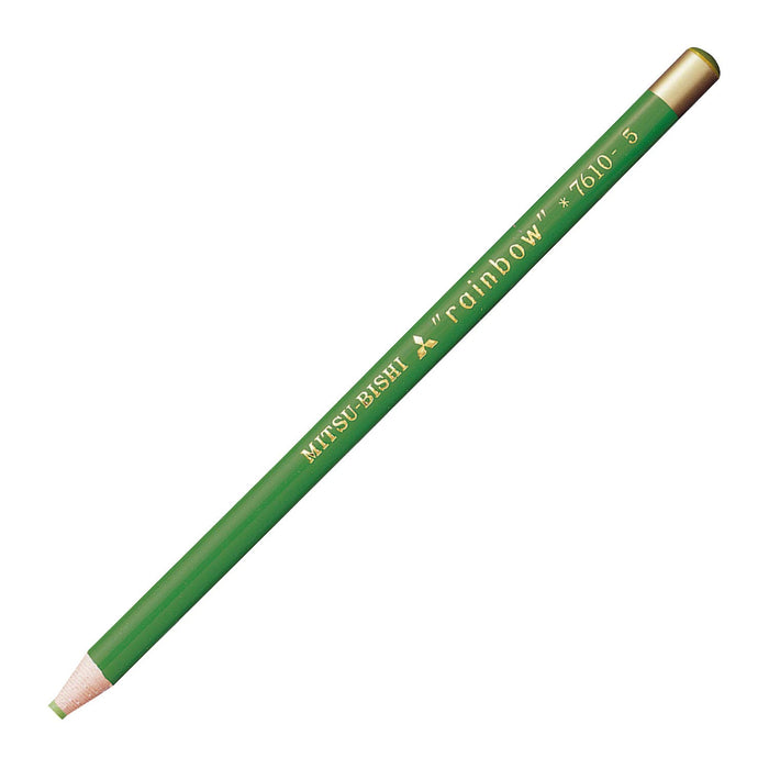 Mitsubishi Pencil Aqueous #7610 Yellow Green Colored Pencils - Set of 12