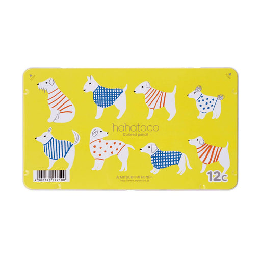 Mitsubishi Pencil Hahatoko HT01 K88012Cht01 12-Color Set for Elementary Students-Kiichin - The #1 Place for Japanese Goods in Your Hand!