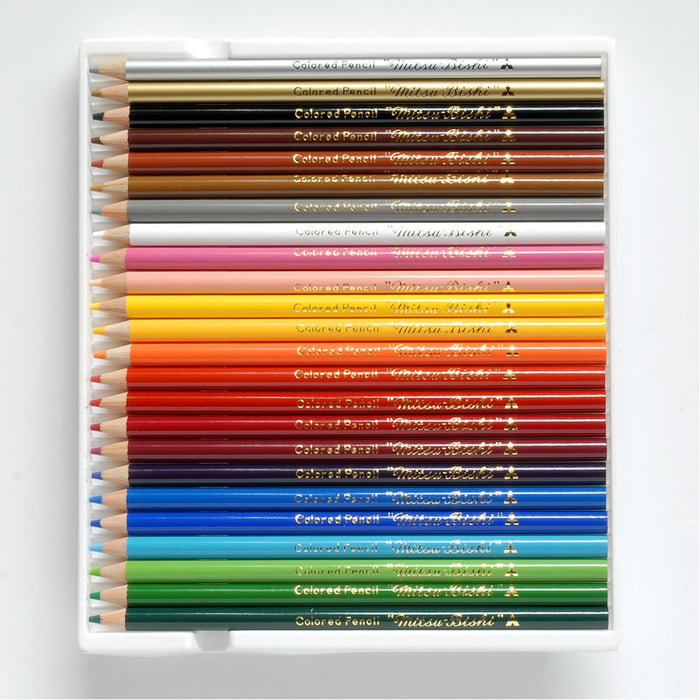 Mitsubishi Pencil No.850 24-Color Set K85024C.2 - Premium Colored Pencils