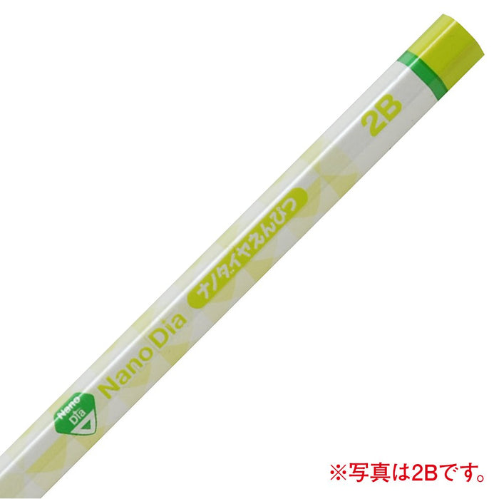 Mitsubishi Pencil Nano Diamond B Green Drawing Pencils Pack of 12