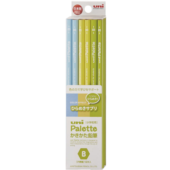 Mitsubishi Pencil Uni Palette B Drawing Pencil Color Effect Inspiration 1 Dozen