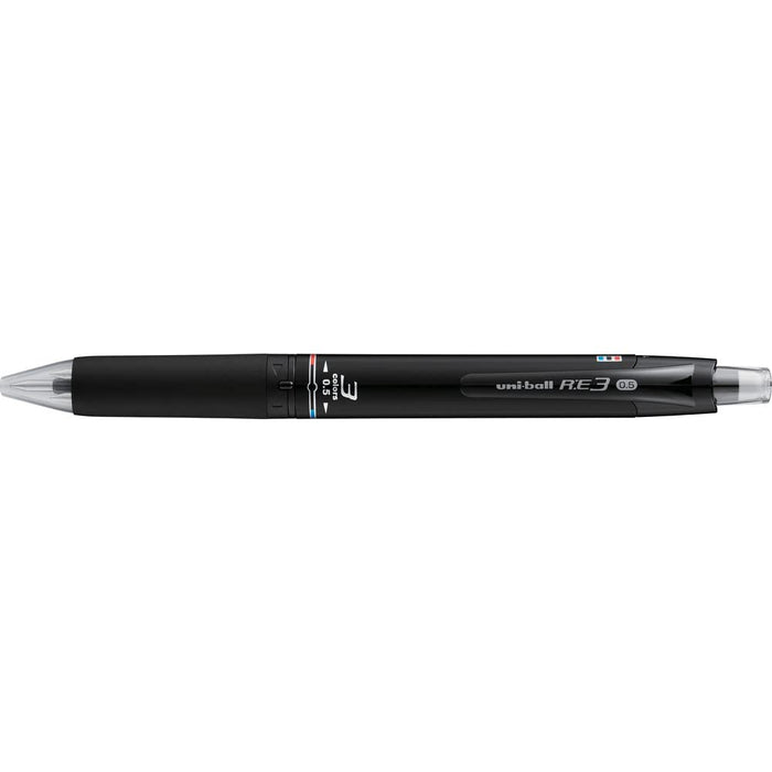 Mitsubishi Pencil Uniball Re3 Erasable Ballpoint Pen 3 Color 0.5 Black Shaft