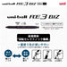 Mitsubishi Pencil Uniball Re3 Biz Erasable 3-Color 0.5 Ballpoint Pen Bordeaux-Kiichin - The #1 Place for Japanese Goods in Your Hand!