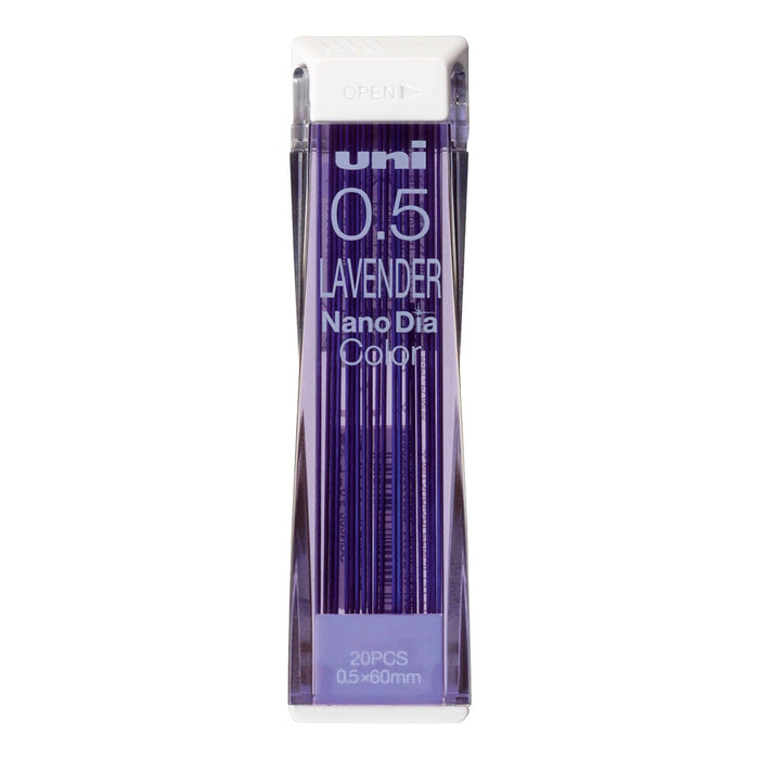 Mitsubishi Pencil Nano Diamond Erasable 0.5 Lead in Lavender - Pack of 10