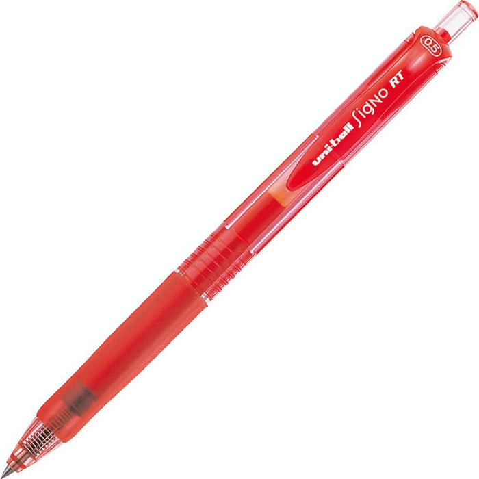 Mitsubishi Pencil Signo RT Gel Ballpoint Pen 0.5mm Red Ink 10-Piece Set