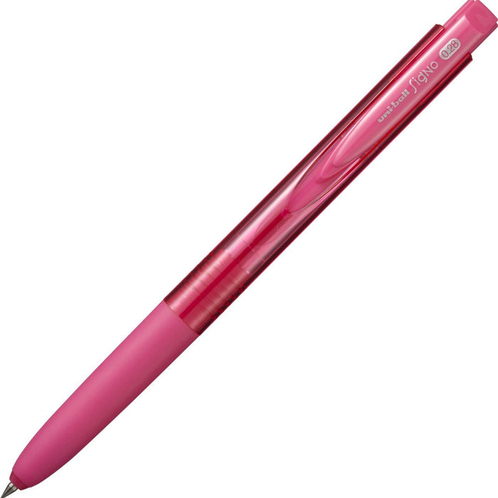 Mitsubishi Pencil Signo Rt1 Gel Ballpoint Pen 0.28mm Baby Pink Pack of 10