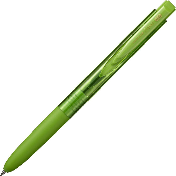 Mitsubishi Pencil Signo Rt1 Gel Ballpoint Pen 0.5mm Lime Green 10-Pack