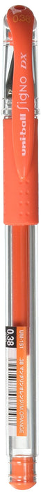 Mitsubishi Pencil Uniball Signo Gel Ballpoint Pen 0.38 - Mandarin Orange Um151.38