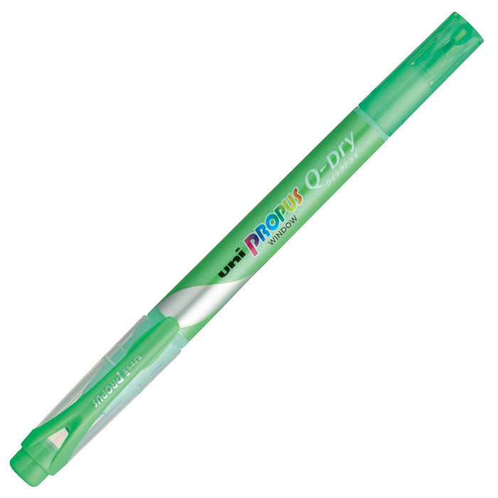 Mitsubishi Pencil Propus Quick-Dry Green Highlighter 10-Pack PUS138T.6