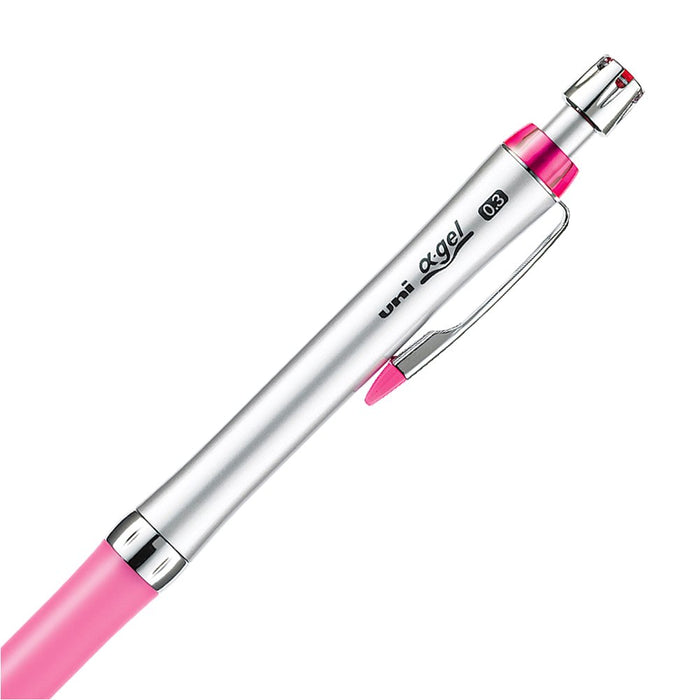 Mitsubishi Pencil Alpha Gel Slim 0.3 Rose Pink Mechanical Pencil M3807Gg1P66