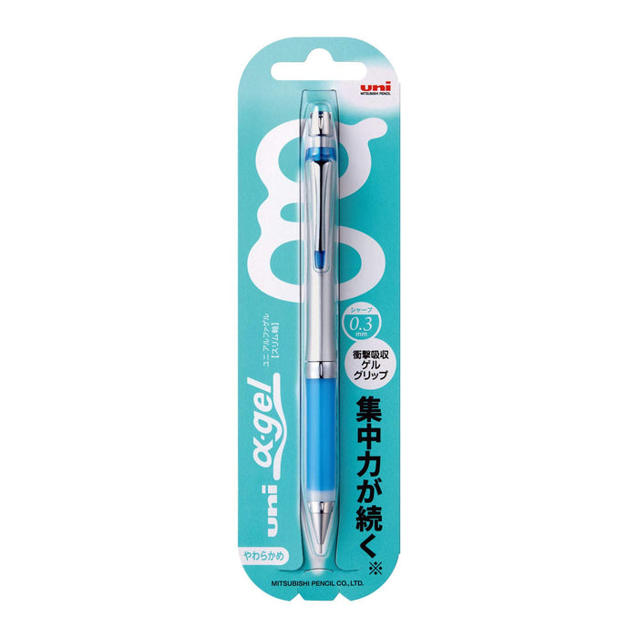 Mitsubishi Pencil Alpha Gel Slim Mechanical Pencil 0.3 - Royal Blue M3807Gg1P40