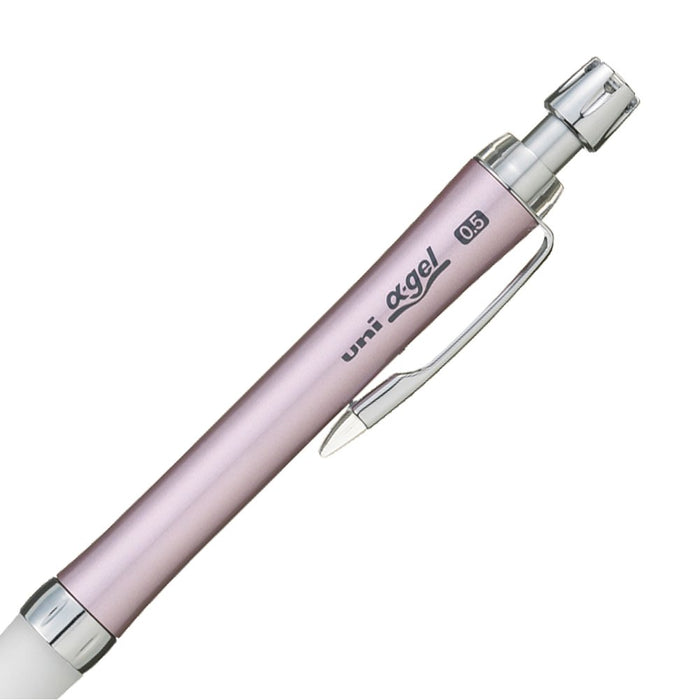 Mitsubishi Pencil 0.5 Slim Soft Alpha Gel Mechanical Pencil in Noble Pink