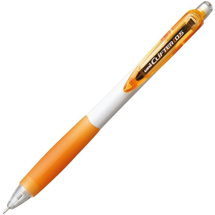 Mitsubishi Pencil Crifter Mechanical 0.5 White Orange Clip M5118W.4