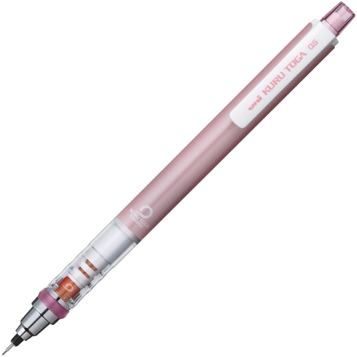 Mitsubishi Pencil Kurtoga Mechanical Pencil 0.5mm Automatic Lead Rotation Baby Pink