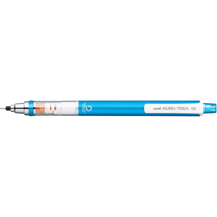 Mitsubishi Pencil Kurtoga 0.5 Mechanical Pencil Blue with Auto Lead Rotation