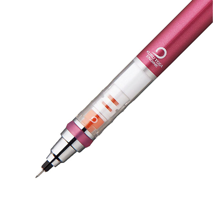 Mitsubishi Pencil Kurtoga Mechanical Pencil 0.5 Pink Automatic Lead Rotation M54501P.13