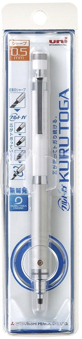 Mitsubishi Pencil Kurtoga 0.5 Mechanical Pencil High Grade White M510121P.1