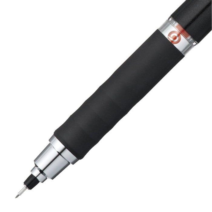 Mitsubishi Pencil Kurtoga 0.5 Black Mechanical Pencil with Rubber Grip