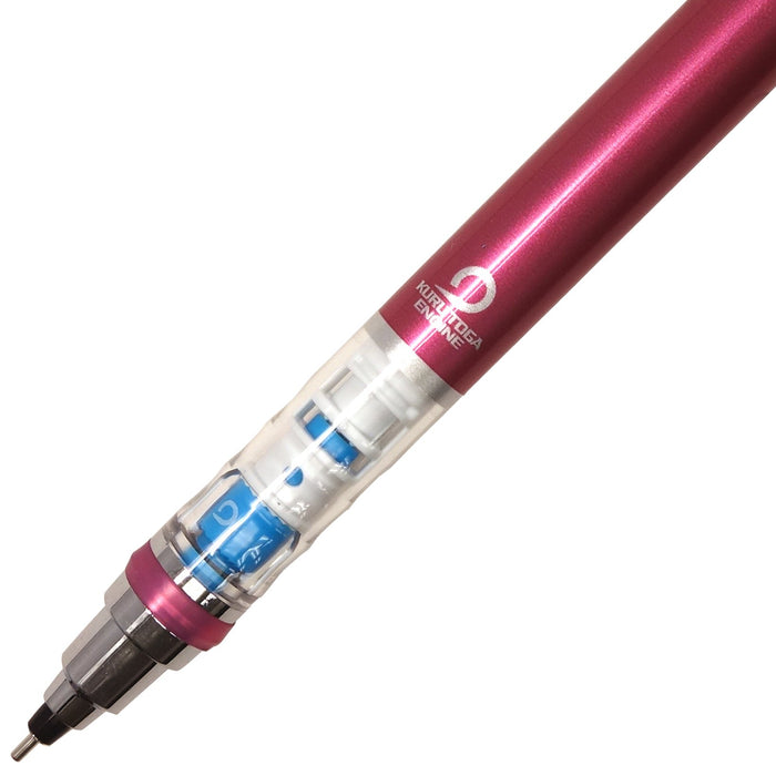 Mitsubishi Pencil Kurtoga 0.7mm Mechanical Pencil with Auto Lead Rotation Pink