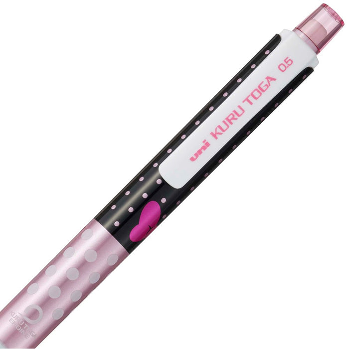 Mitsubishi Pencil Kurtoga Disney 0.5 Mechanical Pencil with Minnie Ribbon Design