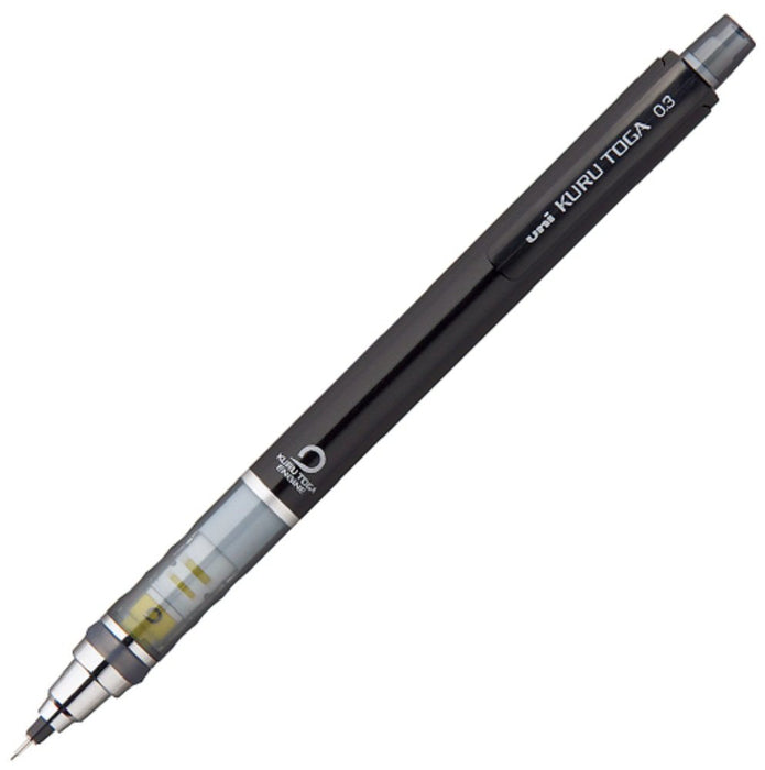 Mitsubishi Pencil Kurutoga Mechanical Pencil 0.3 Auto Lead Rotation Black M34501P.24