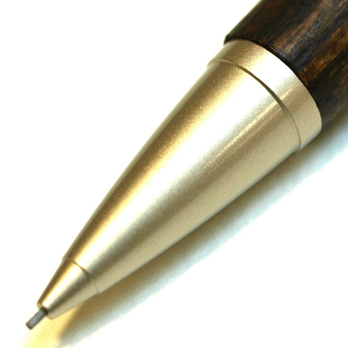 Mitsubishi Pencil Pure Malt Mechanical Pencil 0.5 Dark Brown Wooden Shaft M51025.22