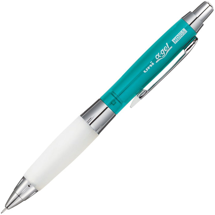 Mitsubishi Pencil Uni Alpha Gel 0.5mm Mechanical Pencil in Chrome Green