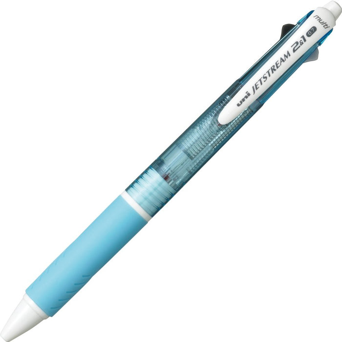 Mitsubishi Pencil Jet Stream 2&1 Multi-Function Pen 0.7 Easy-Write Light Blue