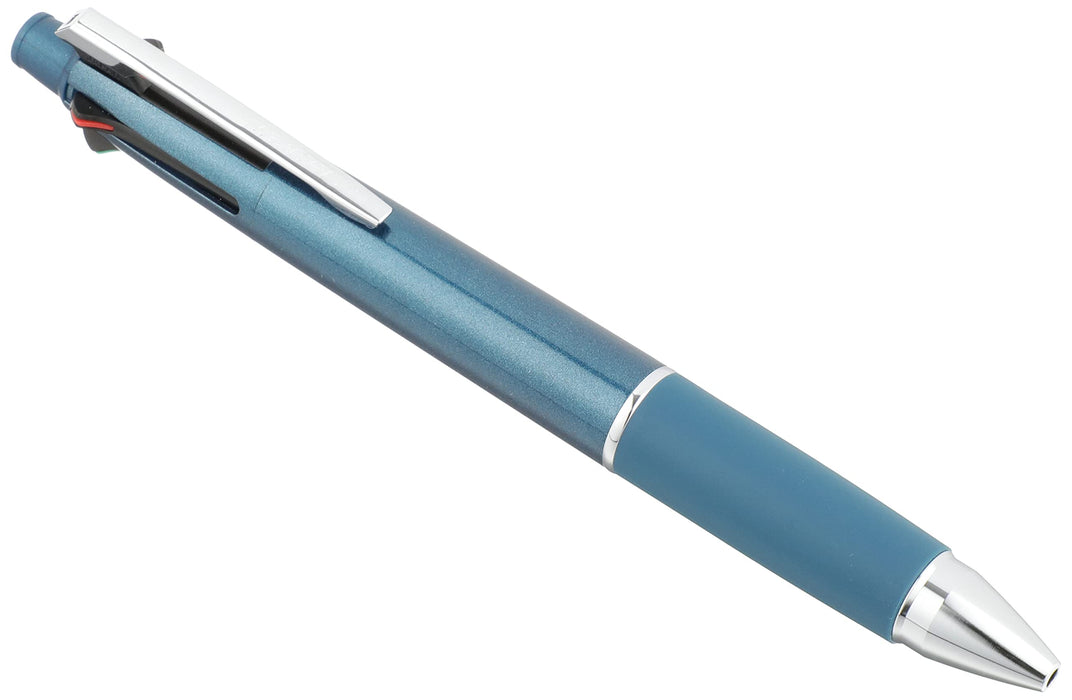 Mitsubishi Pencil Jet Stream 4&1 Multi-Function 0.5 Easy Writing Teal Blue Pen