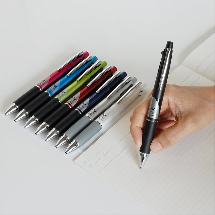 Mitsubishi Pencil Jet Stream 4-in-1 Multi-Function Black Pen 0.7 Easy to Write