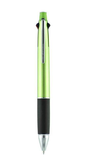 Mitsubishi Pencil Multi-Function Jet Stream Pen 4-in-1 0.7mm Easy Writing Green