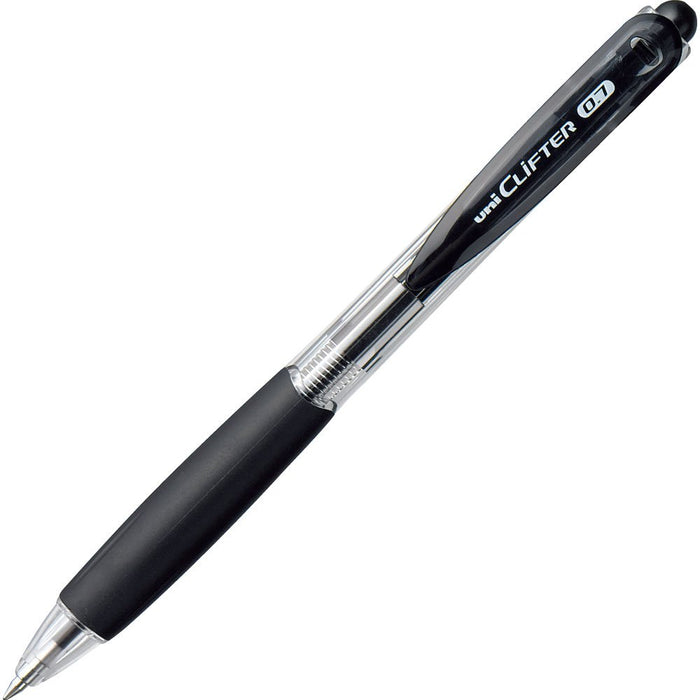 Mitsubishi Pencil Oil-Based Ballpoint Black Pen Clifter Sn-118-07 Pack of 24