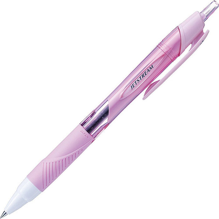 Mitsubishi Pencil Jet Stream Oil-Based Ballpoint Pen Light Pink 0.38 Easy To Write 10 Pieces