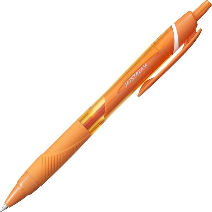 Mitsubishi Pencil Jet Stream Oil-Based Ballpoint Pen 0.5mm Pack of 10 Orange