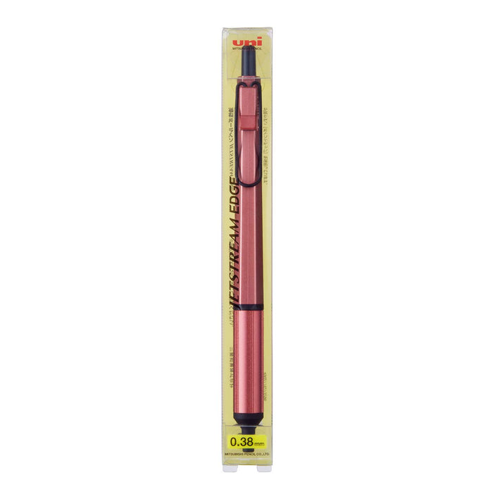 Mitsubishi Pencil Jet Stream Edge 0.38 Berry Pink Easy Write Oil-Based Ballpoint Pen