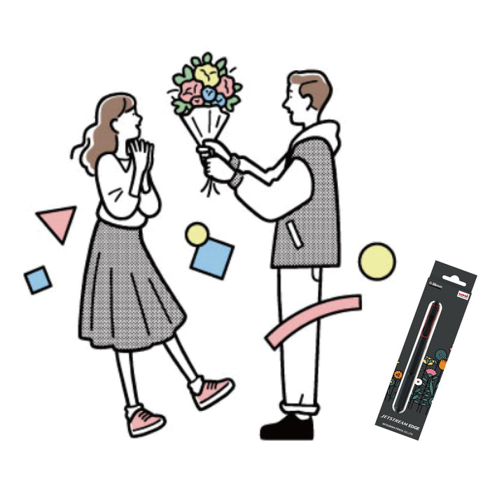 Mitsubishi Pencil Jet Stream Edge 0.38 Oil-Based Ballpoint Pen Limited Edition-Kiichin - The #1 Place for Japanese Goods in Your Hand!