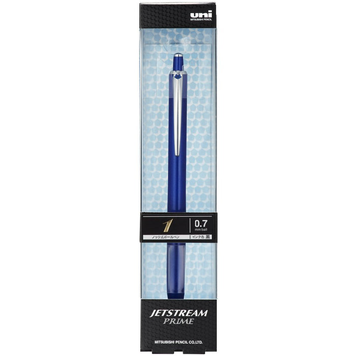 Mitsubishi Pencil Jet Stream Prime 0.7 Retractable Oil-Based Ballpoint Pen in Navy