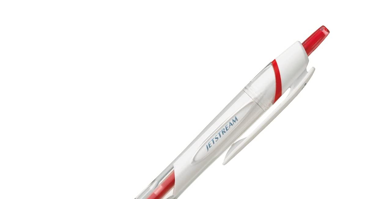 Mitsubishi Pencil Jet Stream Sxn-150-05 Red Oil-Based Ballpoint Pen